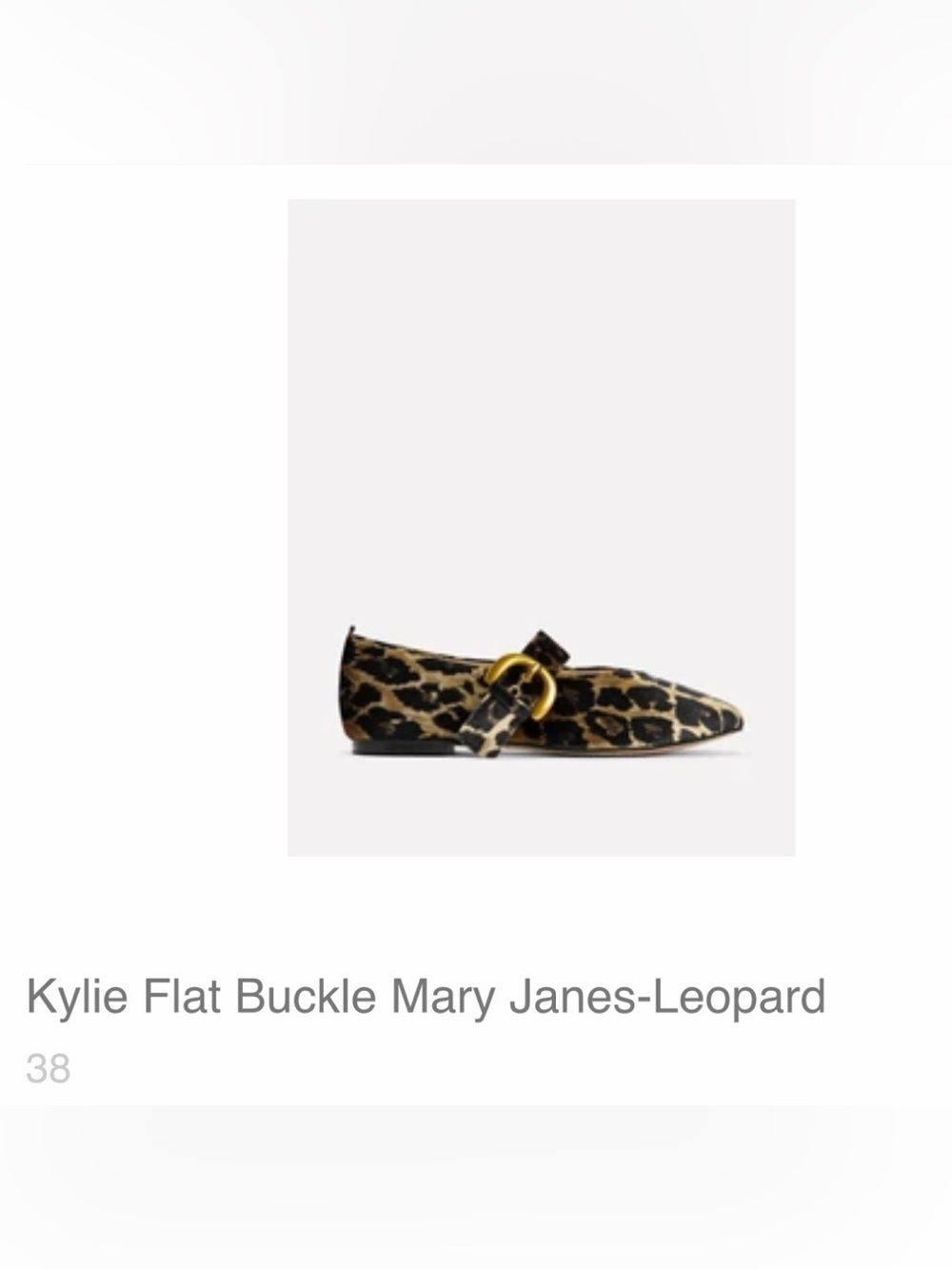 Boden Kylie Flat Buckle Mary Jane Flats